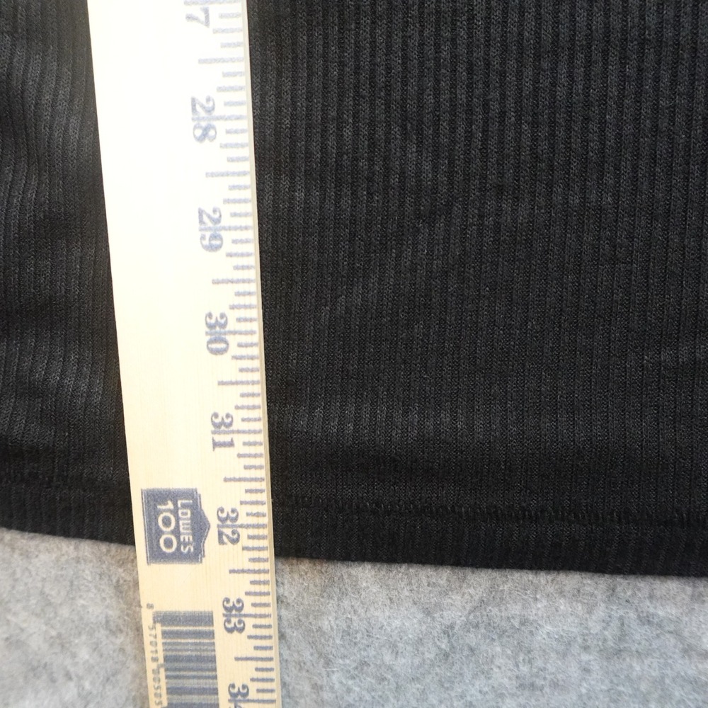 Rag and Bone Dress Women Extra Small Black Wrap Textured Mini LBD Simple TShirt - Picture 8 of 10